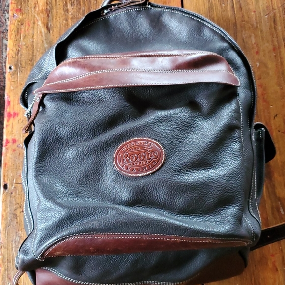 Roots leather backpack - Picture 6 of 6